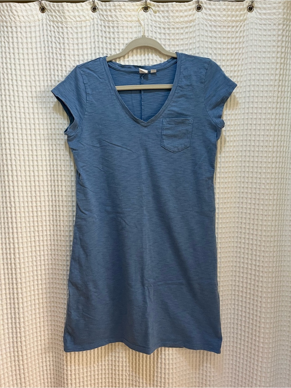 GAP Blue V-Neck Pocket dress